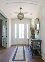 Load image into Gallery viewer, 1-Light 12" Retro Antique Gold Crystal Globe Chandelier Small Sphere Pendant Light