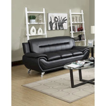 Load image into Gallery viewer, 3 Piece Living Room Sofa Set with Upholstered Seating and Modern Design