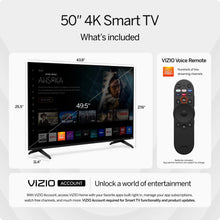 Load image into Gallery viewer, VIZIO 50" Class 4K UHD LED HDR Smart TV (V4K50M - 08)