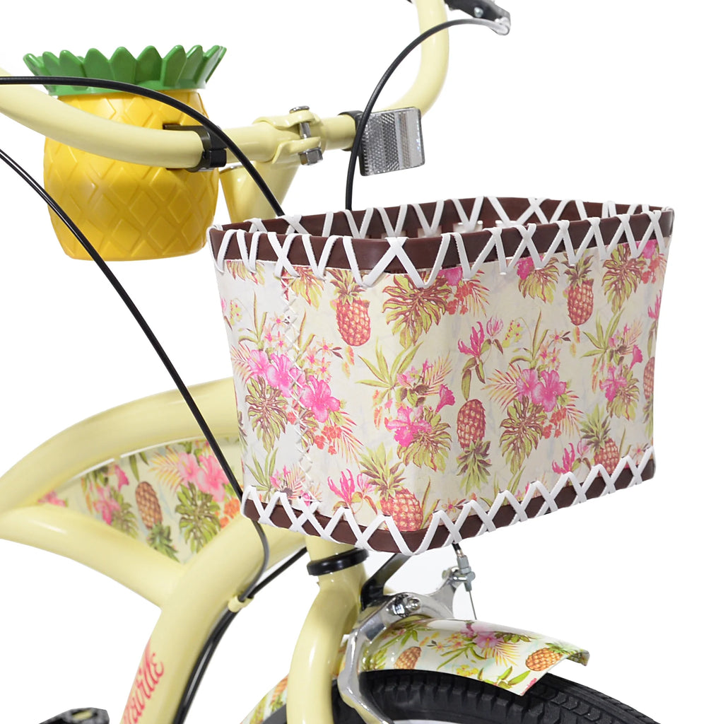 26" Margaritaville Women'S 3-Speed Cruiser Bike, Yellow