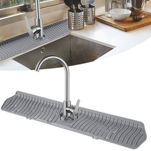 Load image into Gallery viewer, 24 - Inch XXL Kitchen Sink Splash Guard, Silicone Sink Protectors for Kitchen Sink, Gigabaskets Drip Catcher Tray &amp; Draining Pad, Keep Kitchen